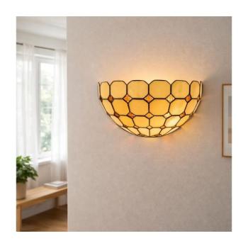 BRILAGI - Tiffany stílusú vitrázs falikar DORAN 1xE14/40W/230V 63005 kép