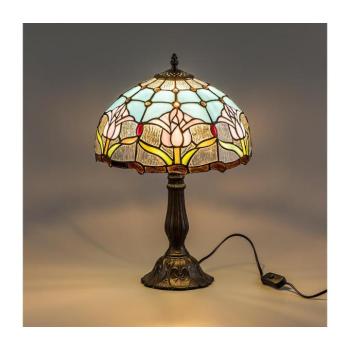 BRILAGI - Tiffany vitrázs asztali lámpa LORAS 1xE27/40W/230V 63059 kép