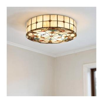 BRILAGI - Tiffany vitrázs mennyezeti lámpa MIRABELLA 2xE27/60W/230V Ø 40 cm BRC-12028A kép