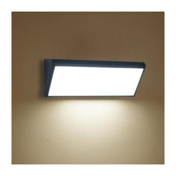 BRILAGI - TRIANGLE LED kültéri fali lámpatest, 42 W, 230 V, állítható színhőmérséklet: 3000/4000/6500 K, fekete, IP65 BRI666 kép