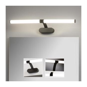 BRILAGI - TUBEO LED fürdőszobai tükörvilágítás 8W/230V 60 cm IP44 fekete FG-M1-C07-600-BLK kép