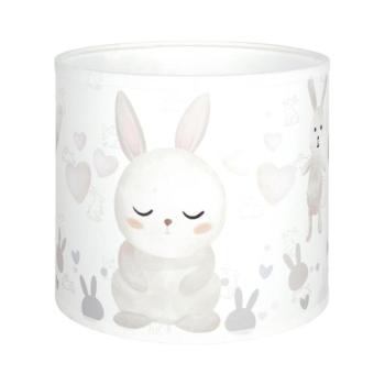 BRILAGI - Univerzális BOBO E27 búra, átmérő 15 cm, fehér/nyuszikkal 757489 kép
