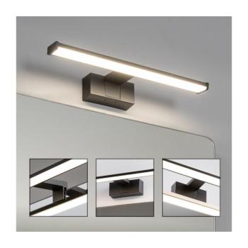 BRILAGI - VESTRA LED fürdőszobai tükörvilágítás LED/8W/230V 40 cm IP44 fekete FG-M1-C02-400-BLK kép