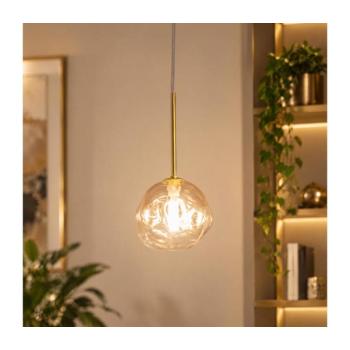 BRILAGI - VULCANO kábeles csillár 1xG9/8W/230V átm. 15 cm arany/füstös bézs 11637 kép