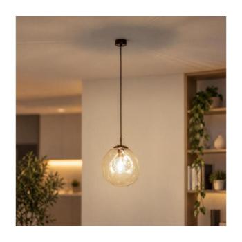 BRILAGI - VULCANO kábellel függőlámpa 1xE27/15W/230V átm. 25 cm bronz/füstös bézs 11624 kép