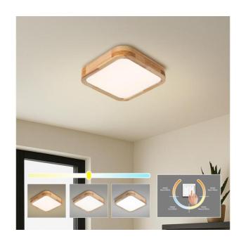 BRILAGI - WOODLINE SQUARE LED mennyezeti lámpa 32W/230V 3000/4000/6000K tölgy 30x30 BRI899 kép