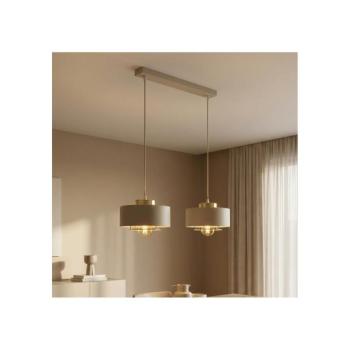 BRILAGI - Zsinóros csillár SPRING 2xE27/60W/230V bézs/arany 76-002B kép