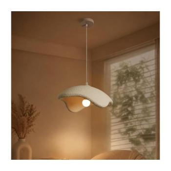 BRILAGI - Zsinóros csillár WABI SABI 1xE27/60W/230V átm. 40 cm fehér BRI1119 kép