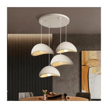BRILAGI - Zsinóros csillár WABI SABI 4xE27/60W/230V fehér BRI1007 kép