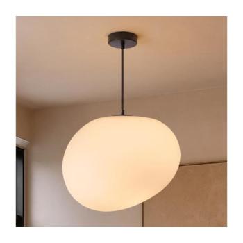 BRILAGI - Zsinóros függeszték PEBBLES 1xE27/40W/230V Ø 40 cm fekete ALA-56924 kép