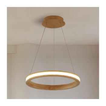 BRILAGI - zsinóros LED függeszték UMEA WOOD LED/30W/230V átm. 40 cm fa BRI446 kép