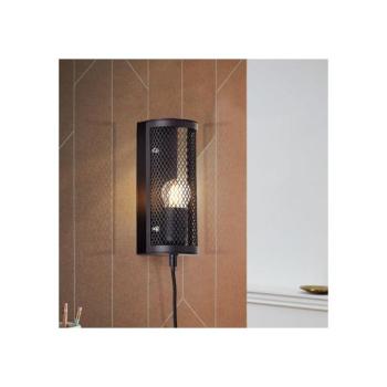 Brilliant - Fali lámpa MAZE 1xE27/40W/230V fekete 99730/86 kép