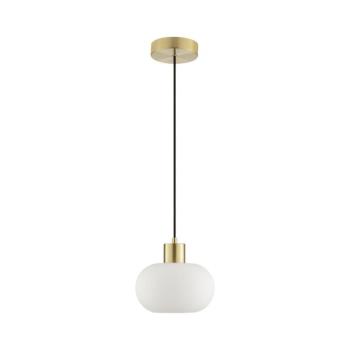 Brilliant - FANNY kábeles függőlámpa 1xE27/20W/230V Ø 22 cm sárgaréz 51390/18 kép