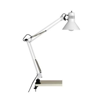 Brilliant - HOBBY asztali csíptetős lámpa 1xE27/40W/230V fehér 10802/05 kép
