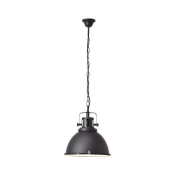 Brilliant - Láncos csillár JESPER GLAS 1xE27/60W/230V fekete 23772/06 kép
