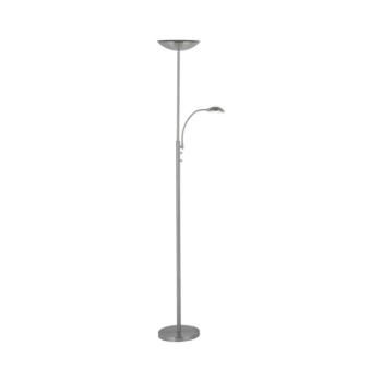 Brilliant - LED dimmelhető állólámpa ROSANNA 2xLED/13W/230V matt króm G93011/13 kép