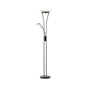 Brilliant - LED fényerőszabályozható állólámpa FINN 2xLED/13W/230V fekete G93035/06 kép