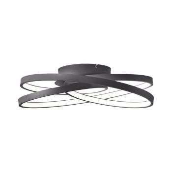 Brilliant - LED Mennyezeti lámpa LABYRINTH LED/40W/230V átm. 39,5 cm fekete G96894/06 kép