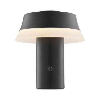 Brilliant -LED Stm újratölthető érintésvezérlésű asztali lámpa KINICH LED/2,5W/5V 2700K fekete G60265/76 kép