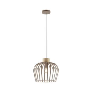 Brilliant - NORDIC CAGE kábeles függőlámpa 1xE27/20W/230V, átm. 35 cm, bézs 51552/22 kép