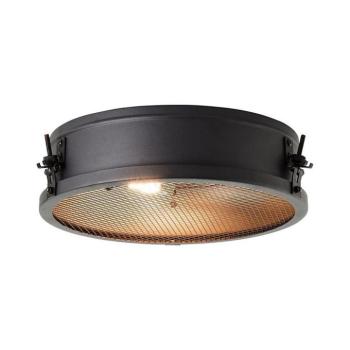 Brilliant - ZOIS mennyezeti lámpatest, 2x E27 (max. 28 W), 230 V, átm. 34 cm, fekete 4004353382673 kép