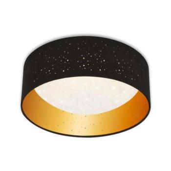 Brilo 3482-015 - LED Mennyezeti lámpa MAILA STARRY LED/12W/230V fekete/arany 3482-015 kép