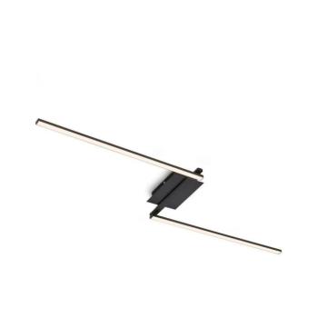 Brilo 3500-015 - LED Felületre szerelhető csillár STAFF 2xLED/6W/230V fekete 3500-015 kép