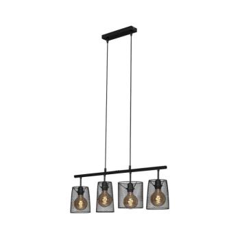 Brilo 4026-045 - Csillár zsinóron RETRO 4xE27/60W/230V 4026-045 kép