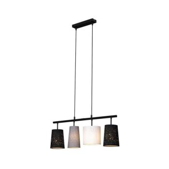 Brilo 4027-045 - Csillár zsinóron SHADES 4xE27/40W/230V 4027-045 kép