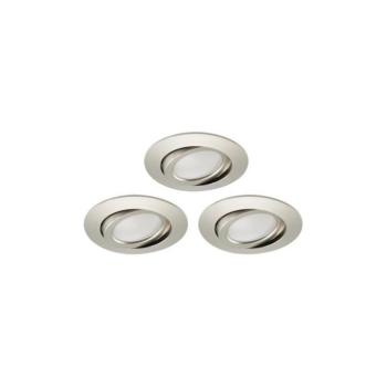 Brilo - KÉSZLET 3x LED Dimmelhető fürdőszobai beépíthető lámpa LED/5W/230V IP23 8309-032 kép