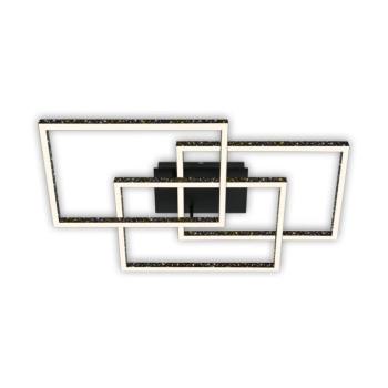Brilo - LED Dimmelhető mennyezeti lámpa FRAME LED/57W/230V 3000K fekete 3752-015 kép