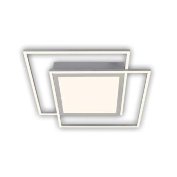 Brilo - LED mennyezeti lámpa 2xLED/16W/230V + LED/19W 51,5x51,5 cm matt króm 3740-019 kép