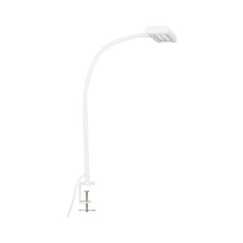 Brilo - LED Rugalmas asztali lámpa klipsszel TRASNA LED/7,5W/230V fehér 2604-016 kép