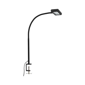Brilo - LED Rugalmas asztali lámpa klipsszel TRASNA LED/7,5W/230V fekete 2604-015 kép