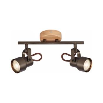 Brilo - LED spotlámpa TAHUN 2xGU10/5W/230V barna 2872-025 kép