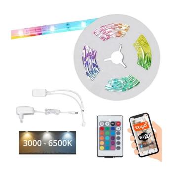Brilo - LEG RGBW Dimmelető szalag 6,5m LED/18W/230V Wi-Fi Tuya + távirányító 2306-150 kép