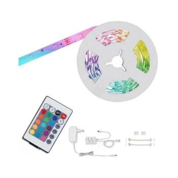 Brilo - LEG RGBW Dimmelető szalag 6,5m LED/22W/230V + + távirányító 2267-150P kép