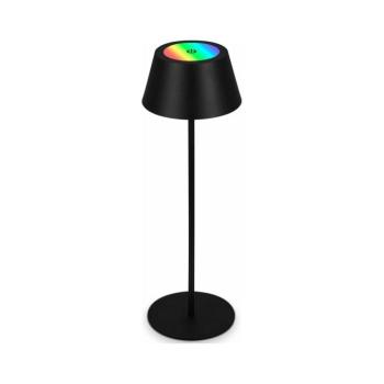 Brilo - RGB LED tölthető, érintéses asztali lámpa KIKI LED/2,6W/5V IP44 2600 mAh fekete 7466015 kép