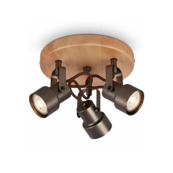 Briloner 2872-035 - LED Spotlámpa SPOTLIGHT 3xGU10/5W/230V barna 2872-035 kép