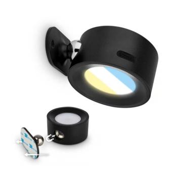 Briloner 3896015 - TARI tölthető, dimmelhető LED fali lámpa LED/1,6W/5V 1500 mAh fekete 3896015 kép
