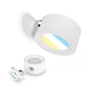 Briloner 3896016 - TARI LED fali lámpa, fényerőszabályozható, újratölthető, LED/1,6W/5V 1500 mAh, fehér 3896016 kép