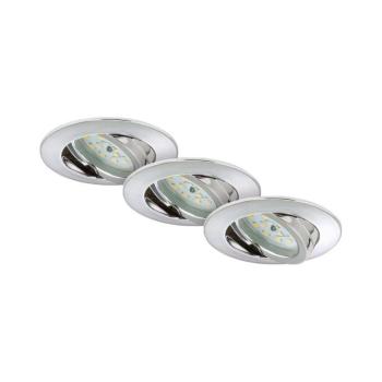 Briloner 7209-038 - KÉSZLET 3x LED Fürdőszobai beépíthető lámpa LED/5W/230V IP23 7209-038 kép