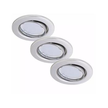 Briloner 7221-039 - KÉSZLET 3x LED Fürdőszobai lámpa 1xGU10/3W/230V ezüst 7221-039 kép
