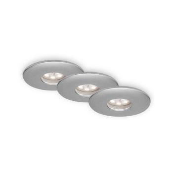 Briloner 7240-039 -KÉSZLET 3x LED Fürdőszobai beépíthető lámpa LED/1,8W/230V IP44 7240-039 kép