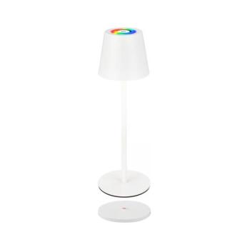 Briloner 7517016 - LED RGB dimmelhető asztali lámpa CILANO 3W/5V IP44 2000 mAh fehér 7517016 kép