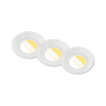 Briloner 7588036 -SZETT 3xLED Fürdőszobai mennyezeti lámpa KLIRA 3xLED/4,9W/230V IP44 fehér 7588036 kép