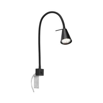 Briloner 2080-015 - LED fali lámpa COMFORT LIGHT 1xGU10/5W/230V fekete 2080-015