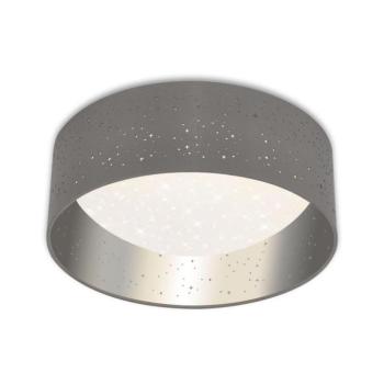 Briloner 3482014 - STARRY LED mennyezeti lámpa 12W 230V szürke/ezüst 3482014 kép