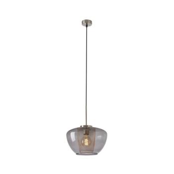 Briloner 4016-014 - SEES kábelre függesztett csillár, 1xE27/40W/230V, füstszürke 4016-014 kép