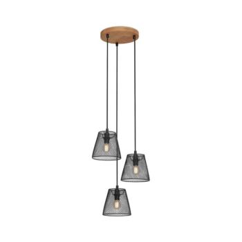 Briloner 4074-035 - Csillár zsinóron TAUNUS 3xE14/40W/230V gumifa 4074-035 kép